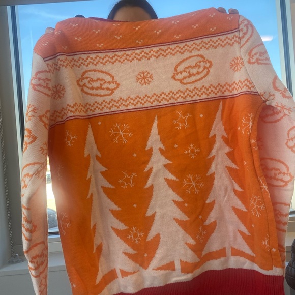 UNIQUE Popeyes Ugly Sweater - Used Once - Picture 3 of 3
